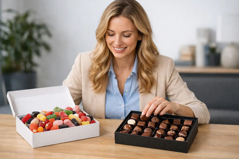 Godisbox vs chokladbox - vad passar bäst?