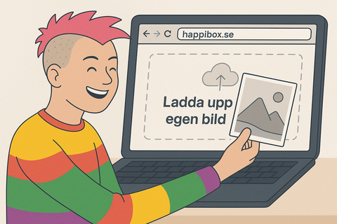 Ladda upp din egna bild?