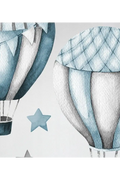 Väggdekal - Blå ballonger och moln ReStyle Interiör 